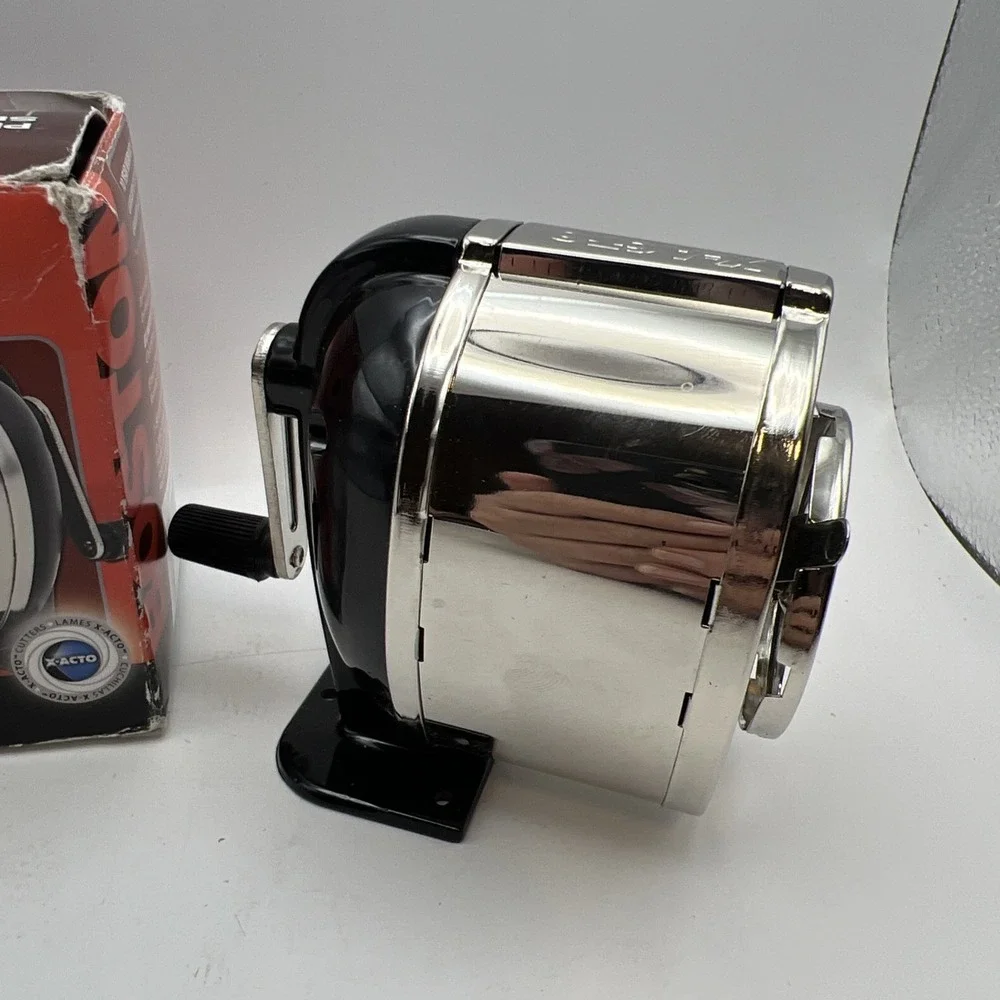 Boston / X-Acto KS Deluxe Wall-Mount Pencil Sharpener With Box New Old Stock